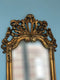 Large Art Deco Carved Giltwood Penant Mirror