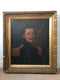 Large 19th Century Oil Portrait Painting of a Officer, European School