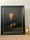 Large 19th Century Antique Dutch Oil Painting Portrait