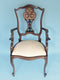 Victorian Mahogany Chippendale Revival Armchair Late 19th Century