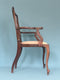 Victorian Mahogany Chippendale Revival Armchair Late 19th Century