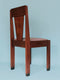 Mahogany Art Deco Haagse School Chairs by H. Wouda 1920s. Set of 2