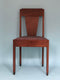 Mahogany Art Deco Haagse School Chairs by H. Wouda 1920s. Set of 2