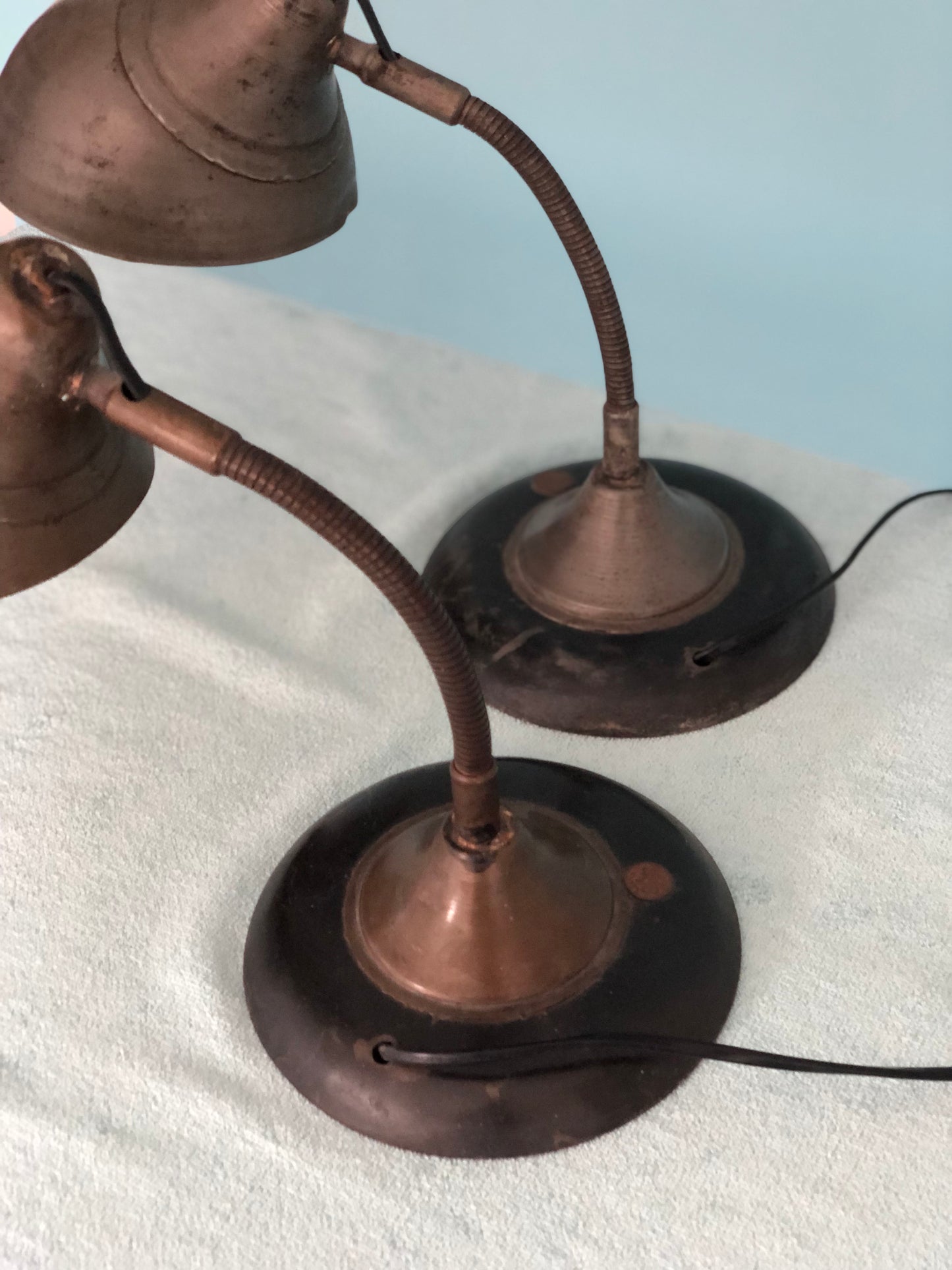 Mid Century Desk Lamps France A Pair 1950s