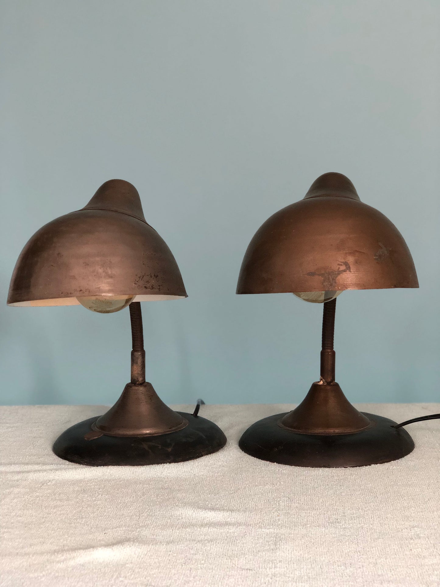 Mid Century Desk Lamps France A Pair 1950s