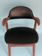 Mid Century Teak Cowhorn Chair Tijsseling 1960s