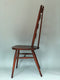 Mid Century Walnut Ladderback Dining Chairs Lucian Ercolani for Ercol England Set of 2