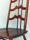 Mid Century Walnut Ladderback Dining Chairs Lucian Ercolani for Ercol England Set of 2