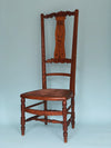 Oak Antique High Back Chair Holland 1920s