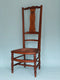 Oak Antique High Back Chair Holland 1920s