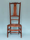 Oak Antique High Back Chair Holland 1920s