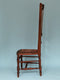 Oak Antique High Back Chair Holland 1920s