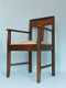 Oak Art Deco Amsterdam School Armchairs 1920s. Set of 2