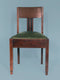 Oak Art Deco Amsterdam School Chairs 1920s. Set of 2