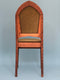 Oak Art Deco Amsterdam School Chairs 1920s. Set of 4