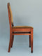 Oak Art Deco Amsterdam School Chairs 1920s. Set of 4