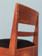 Oak Art Deco “Haagse School” Chairs By H. Fels For L.O.V. Oosterbeek 1920s. Set Of 2