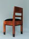 Oak Art Deco “Haagse School” Chairs By H. Fels For L.O.V. Oosterbeek 1920s. Set Of 2