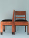 Oak Art Deco “Haagse School” Chairs By H. Fels For L.O.V. Oosterbeek 1920s. Set Of 2