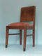 Oak Art Deco Amsterdam School Dining Chairs 1920s. Set of 2