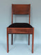 Oak Art Deco Design Chairs By J.A. Muntendam For L.O.V. Oosterbeek 1920s.Set of 2