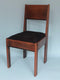 Oak Art Deco Design Chair By J.A. Muntendam For L.O.V. Oosterbeek 1920s.