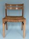 Set Of 4 J.H. Møller Oak And Danish Paper Cord Dining Chairs Model 401 1970s