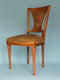 Set of 2 Beech Wood Gilded Chairs From 1950