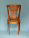 Set of 2 Beech Wood Gilded Chairs From 1950