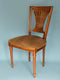 Set of 2 Beech Wood Gilded Chairs From 1950