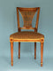 Set of 2 Beech Wood Gilded Chairs From 1950