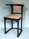 Reserved Set of 4 Josef Hoffmann Cabaret Fledermaus Dining Chairs For Wittmann Austria