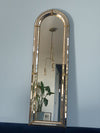 Spanish Handcrafted Full Length Mirror Hollywood Regency 1980s