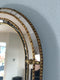 Spanish Handcrafted Full Length Mirror Hollywood Regency 1980s