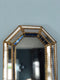 Spanish Handcrafted Small Mirror Hollywood Regency 1980s