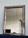 Spanish Venetian Square Mirror Hollywood Regency 1990s