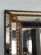 Spanish Venetian Square Mirror Hollywood Regency 1990s