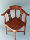 Teak Corner Chairs Indonesia 1920 Set of 2