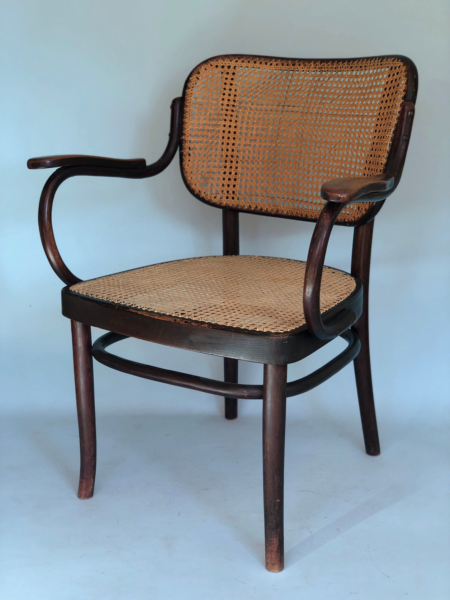 Thonet Mundus Armchair Model A 283F A.G. Schneck 1920