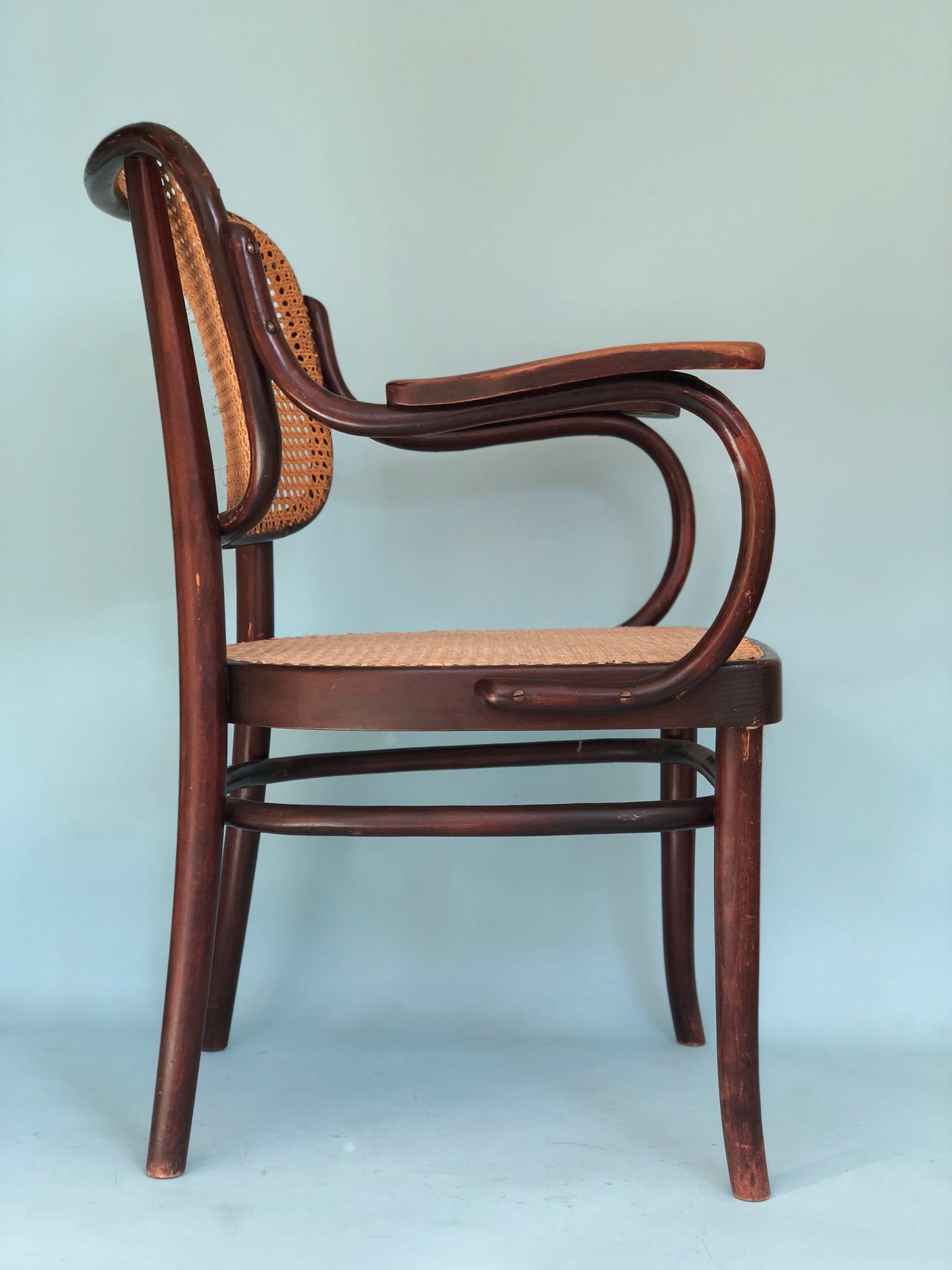 Thonet Mundus Armchair Model A 283F A.G. Schneck 1920