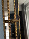 Trapezium Full Length Mirror Hollywood Regency 1980s