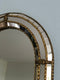 Trapezium Full Length Mirror Hollywood Regency 1980s