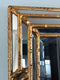 LaBarge Italian Faux Bamboo Hollywood Regency Mirror 1980s