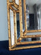 LaBarge Italian Faux Bamboo Hollywood Regency Mirror 1980s