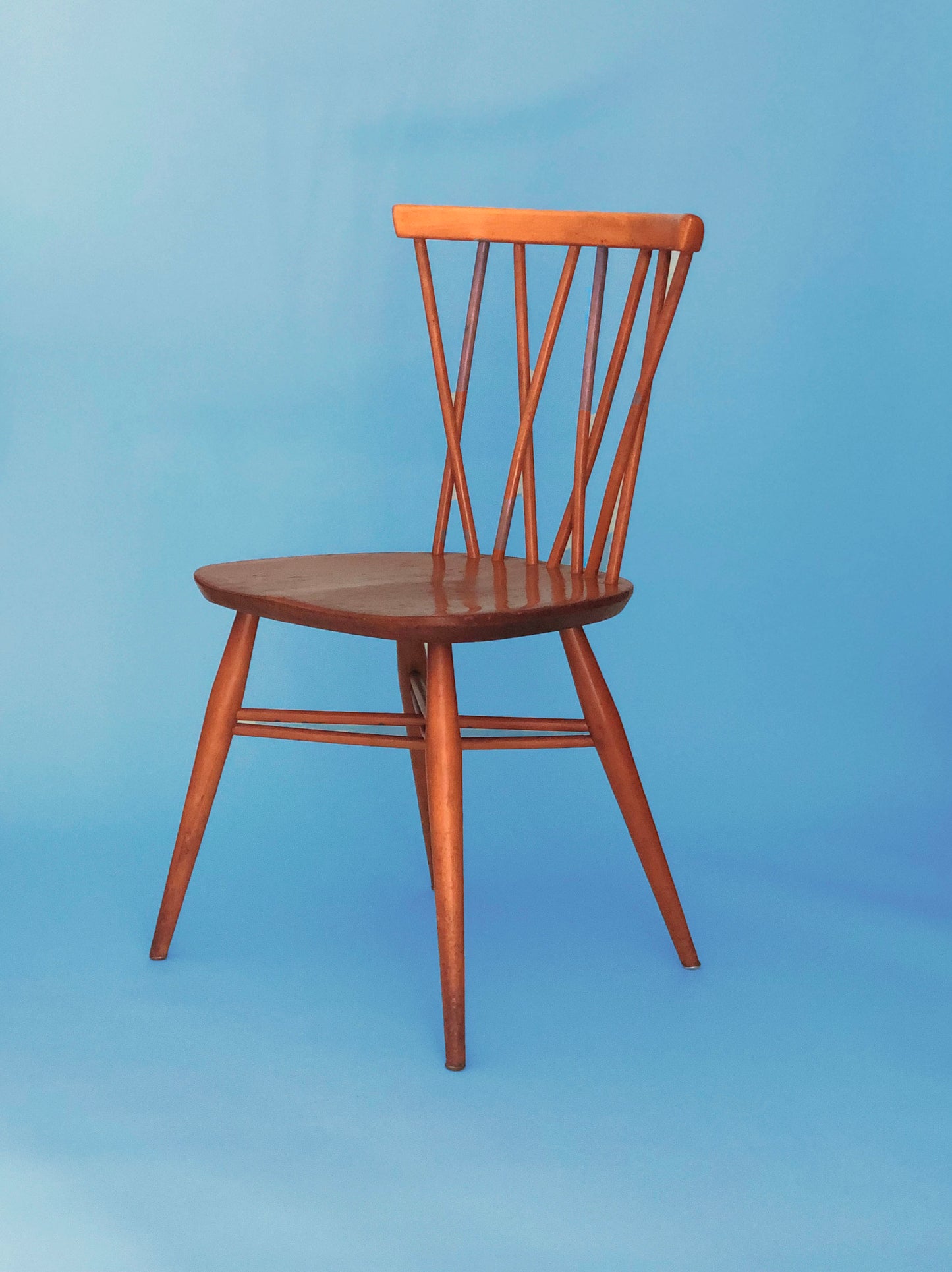 Set of 2 Candlestick Chairs by Lucian Ercolani for Ercol