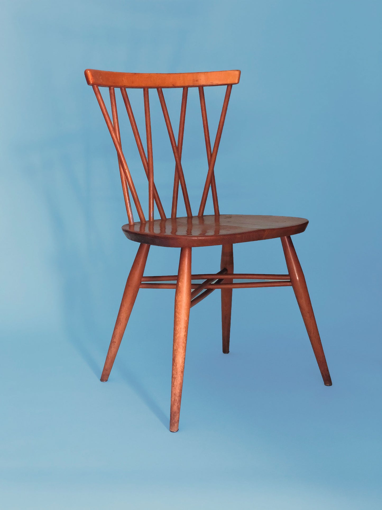 Set of 2 Candlestick Chairs by Lucian Ercolani for Ercol