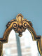 Art Deco Carved Giltwood Hanging Mirror