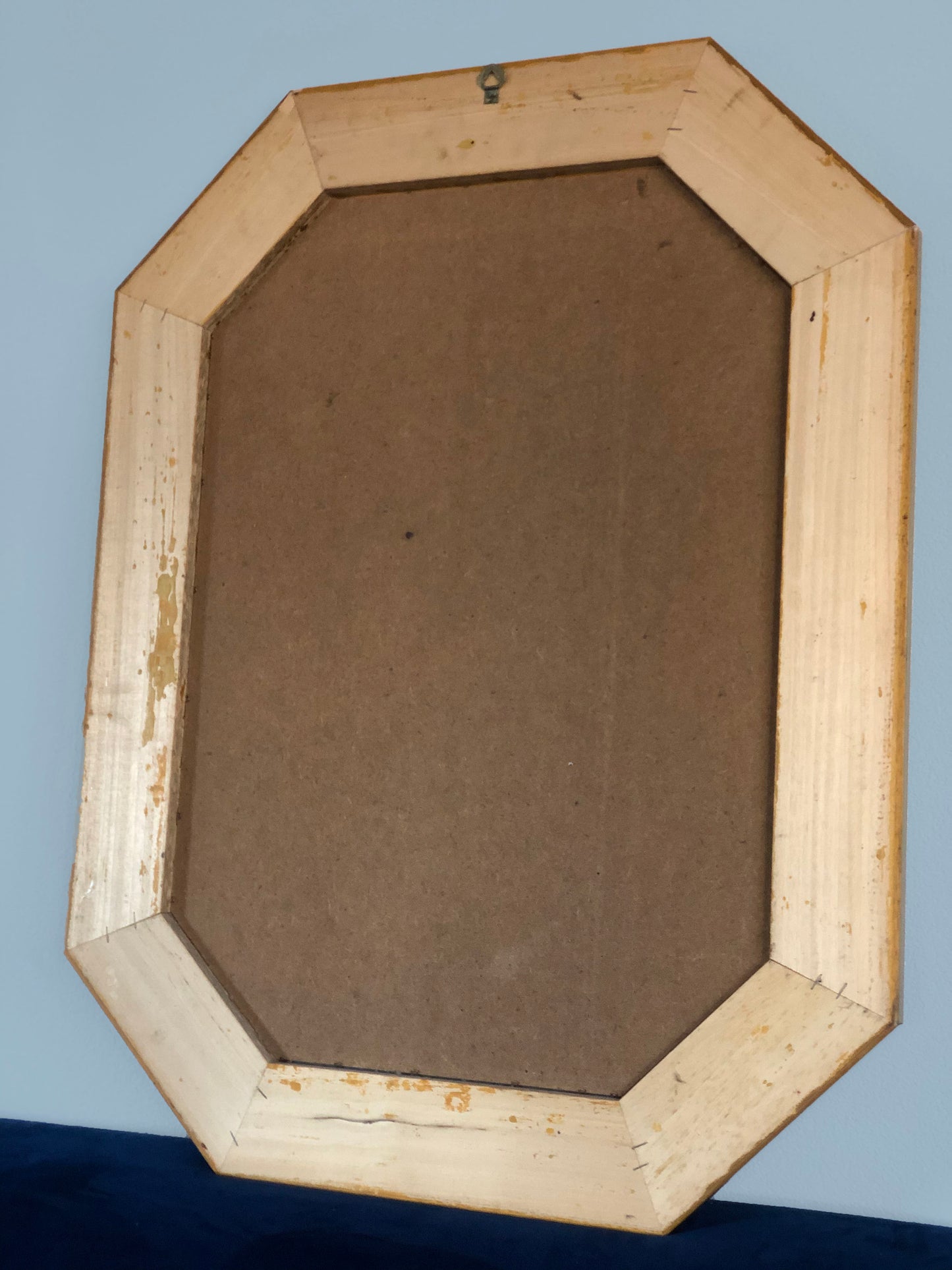 Vintage Facet Cut Hollywood Regency Mirror 1960s