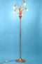 Vintage Hollywood Regency Palm D'or Floor Lamp