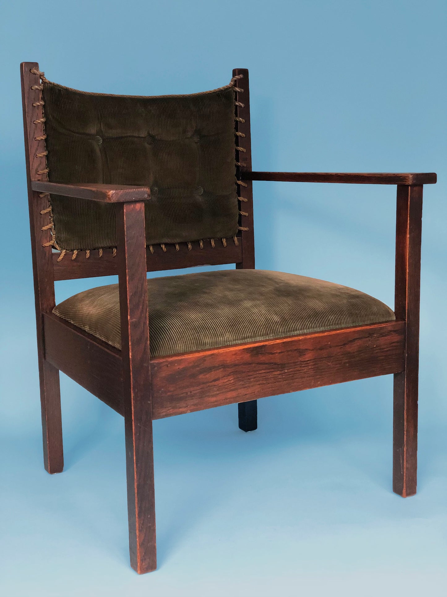 Art Deco Oak L.O.V. Oosterbeek Chair